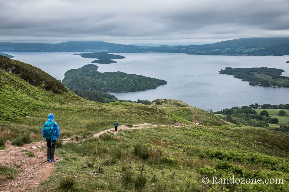 On retrouve le sentier classique