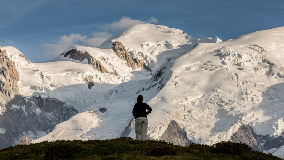 Vue sur le Mont-Blanc