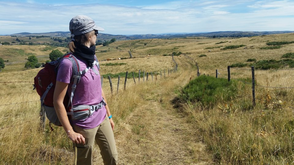 A perte de vue, l'immensit du Cantal 