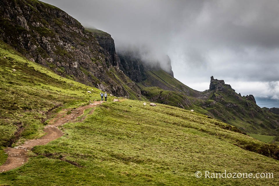 Randonne dans le Quiraing en Ecosse