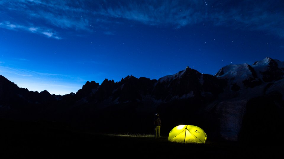 Nuit en bivouac
