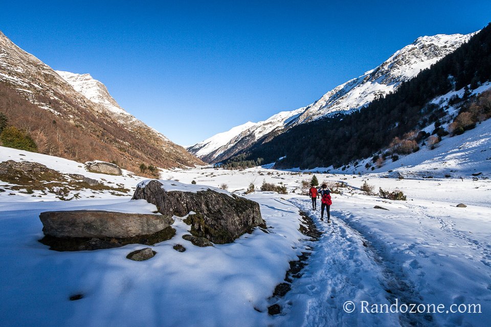 Nous repartons vers le lac d'Estaing