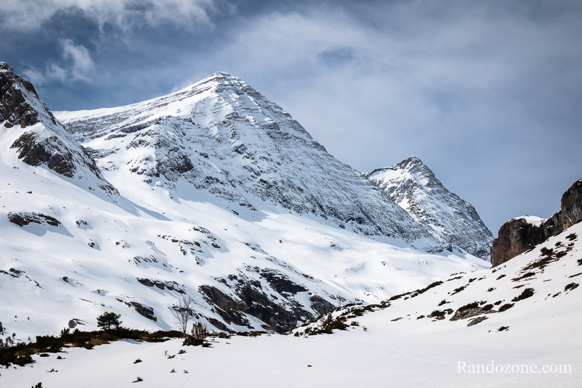 Pic du Taillon depuis le plateau de Bellevue