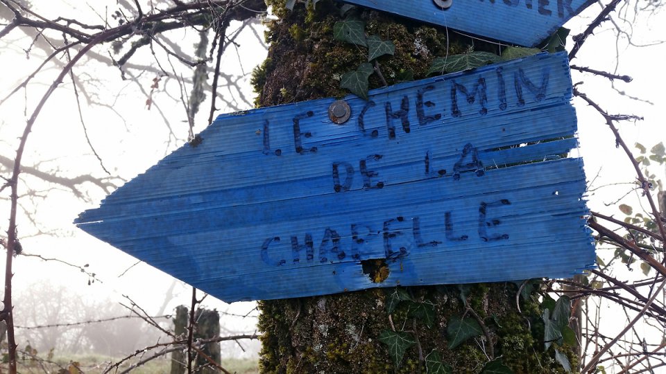 Le chemin de la chapelle