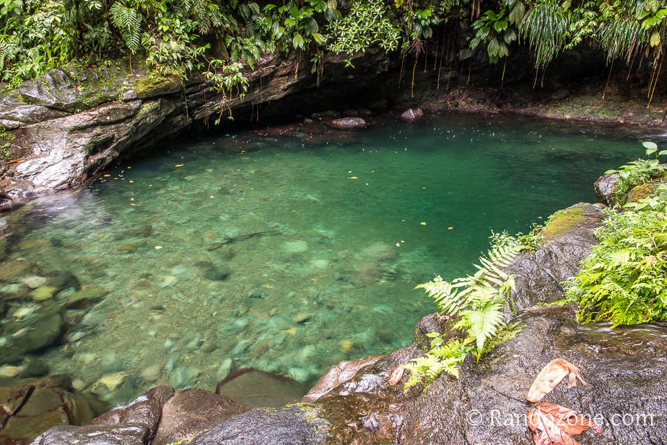 Bassin Paradis sur Basse-Terre