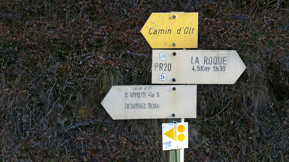 La Roque se trouve � 4,5km