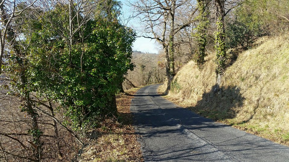 La seconde petite route emprunt�e