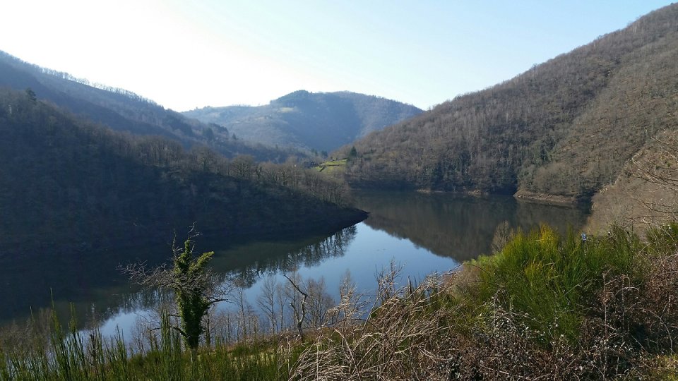 La vue sur le lac est de toute beaut�