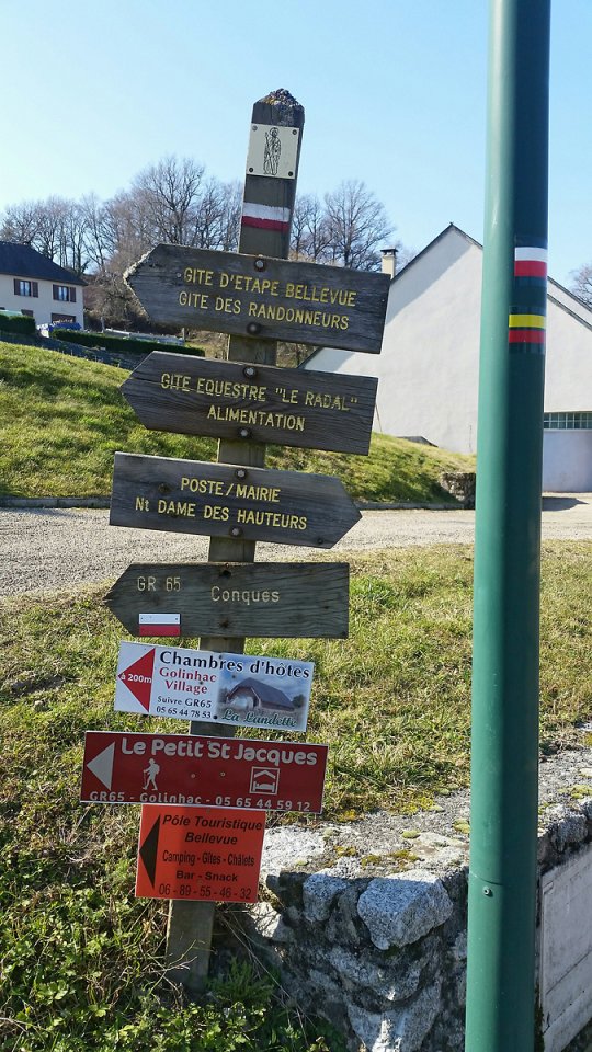 Sur le chemin des p�lerins de St Jacques