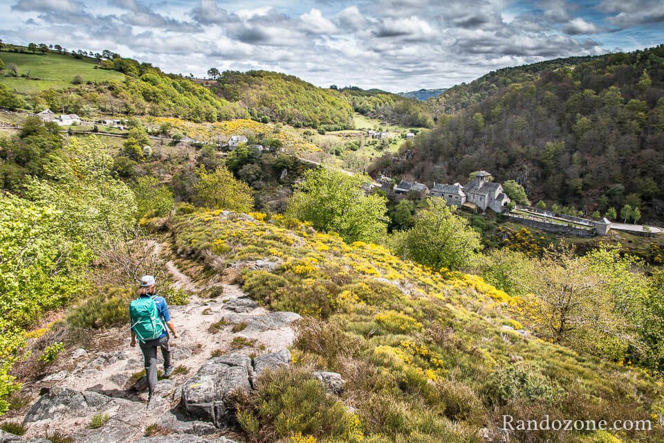 On entame la descente