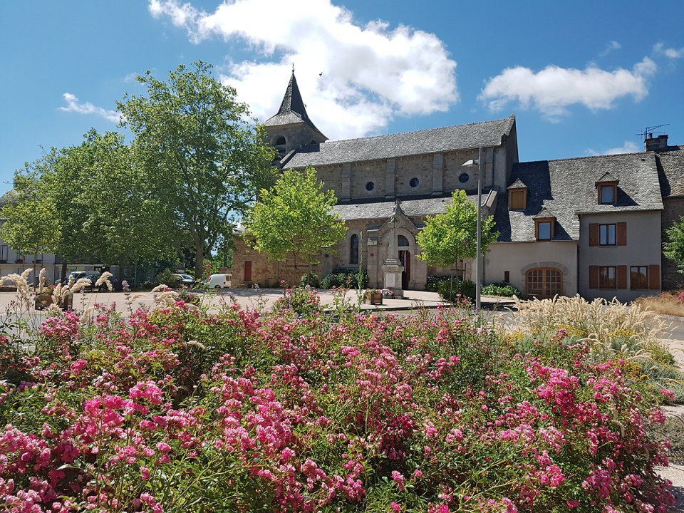 La belle glise de Campuac