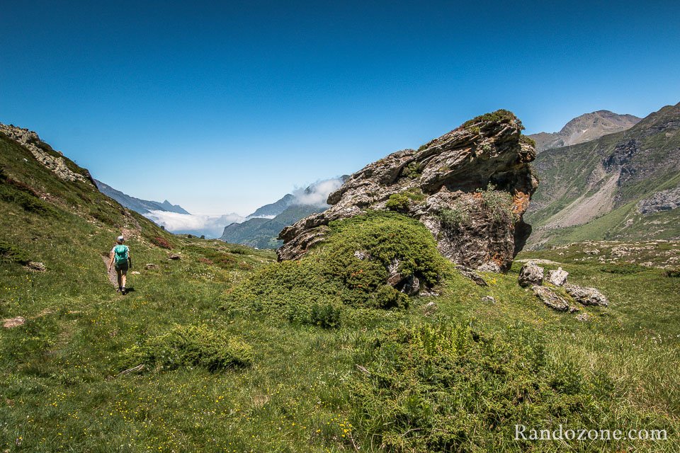 Sentier facile sur le plateau