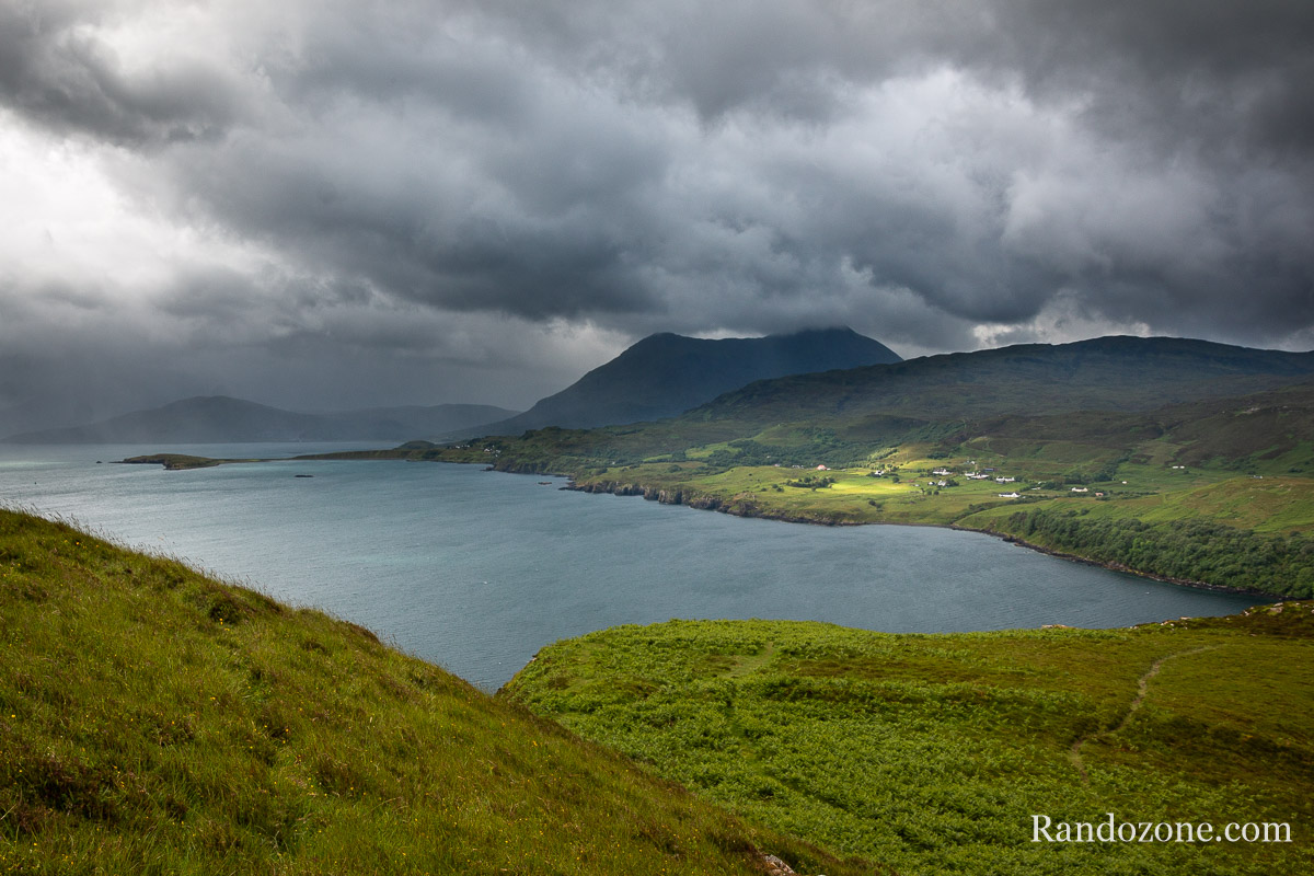 Magnifique paysage de l'île de Skye