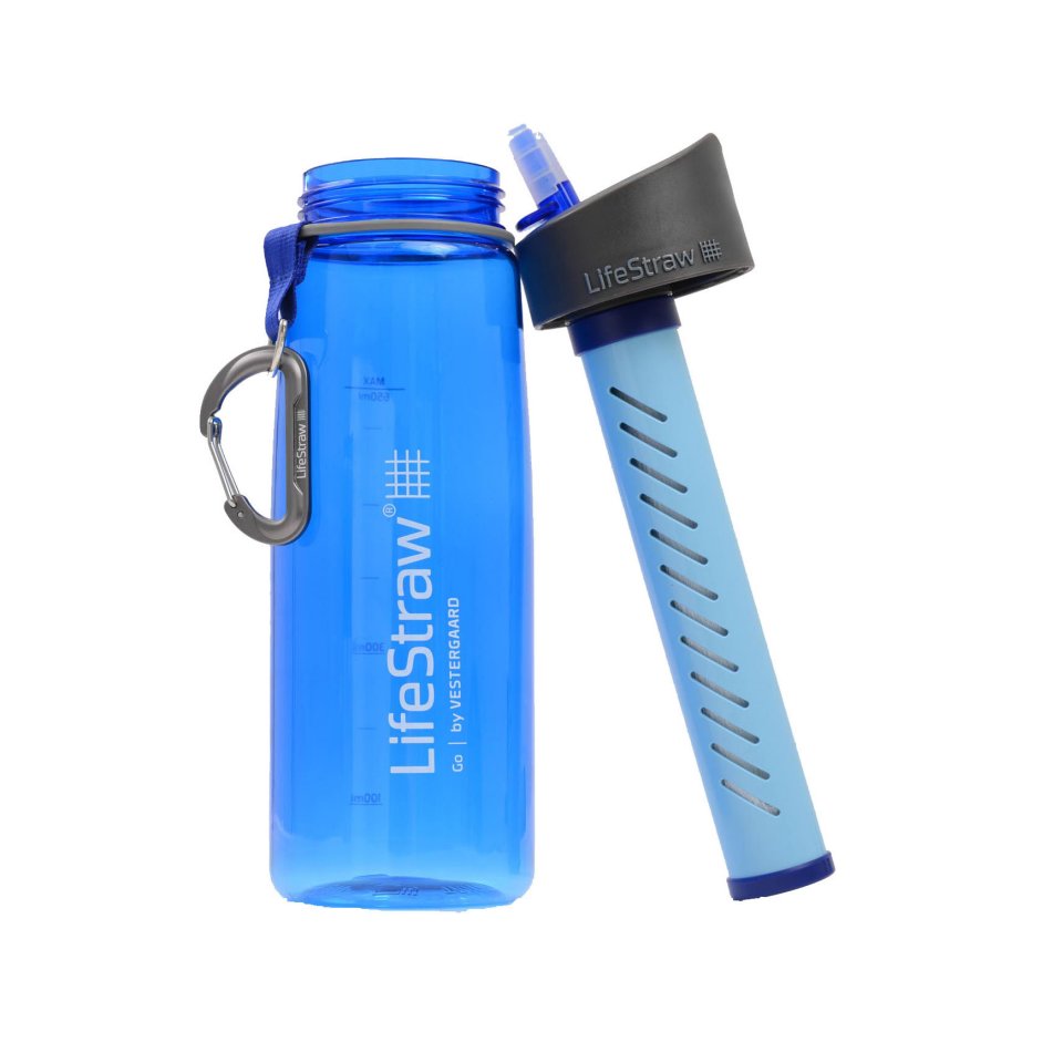 Gourde filtrante Livestraw Go avec son filtre