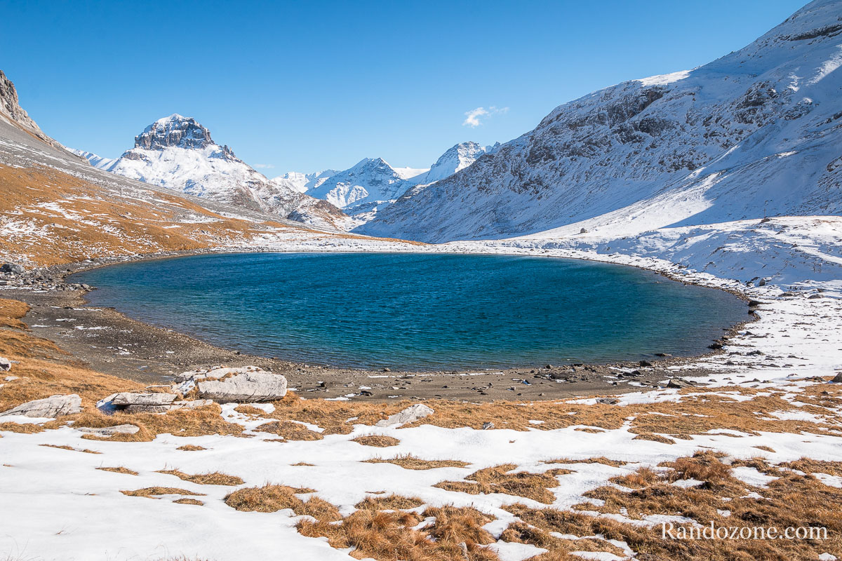 Le lac Rond du col de la Vanoise
