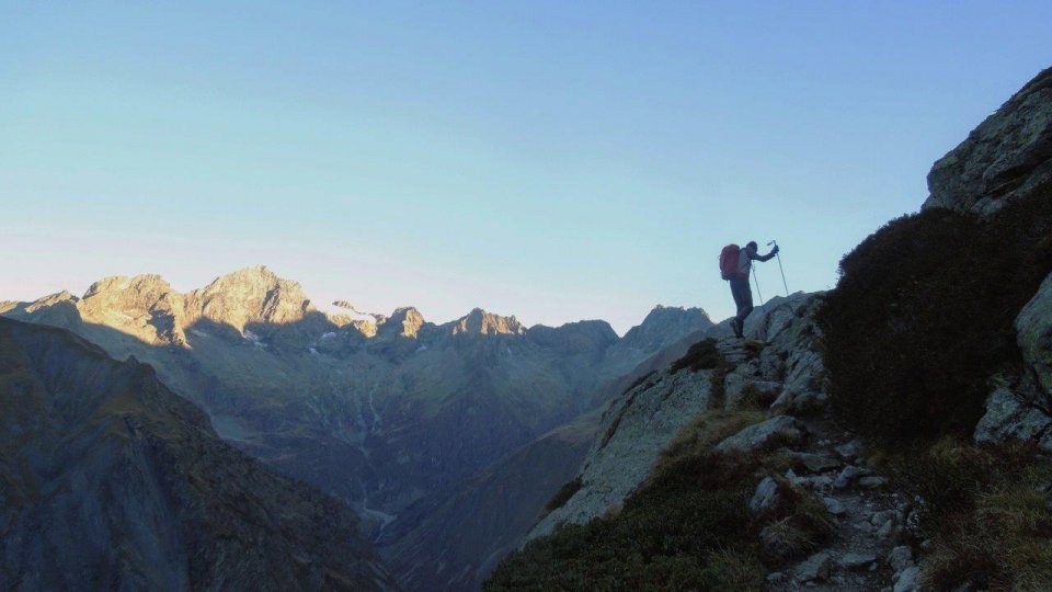Passage de l'paule du banc des Aiguilles