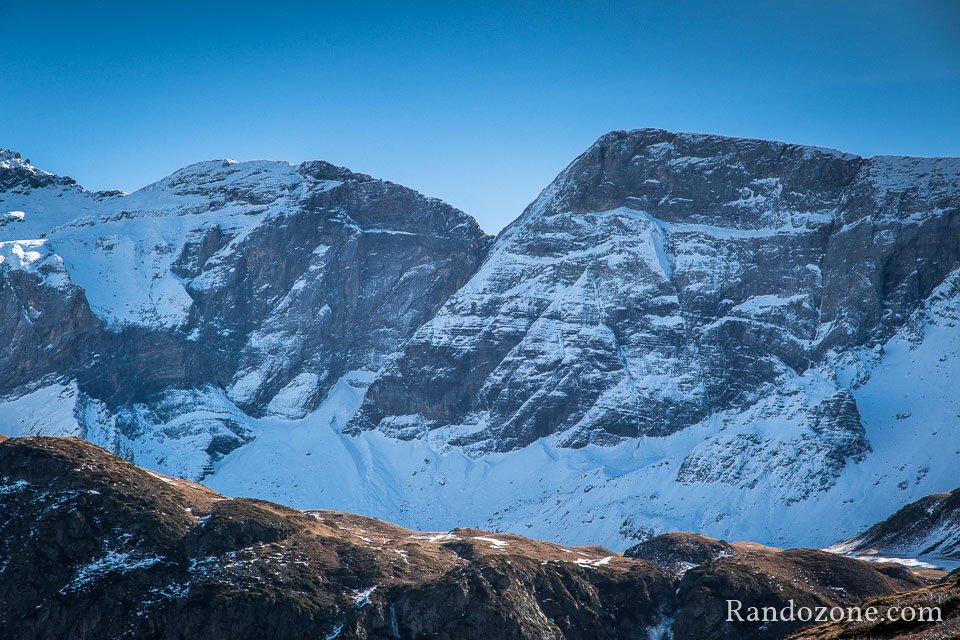 Vue sur la Brche de la Cl du Cur