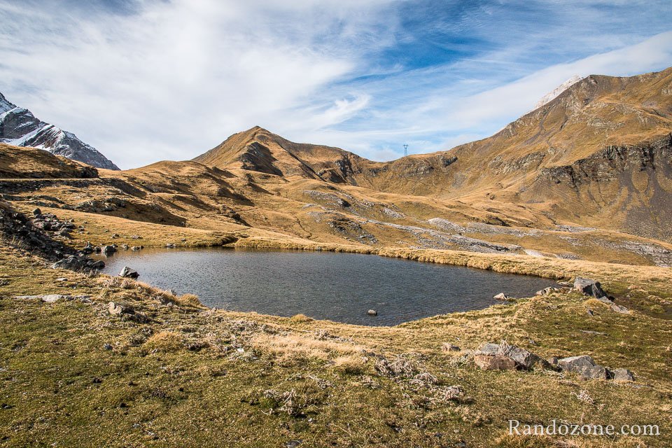 Petit laquet juste avant le col de Tentes
