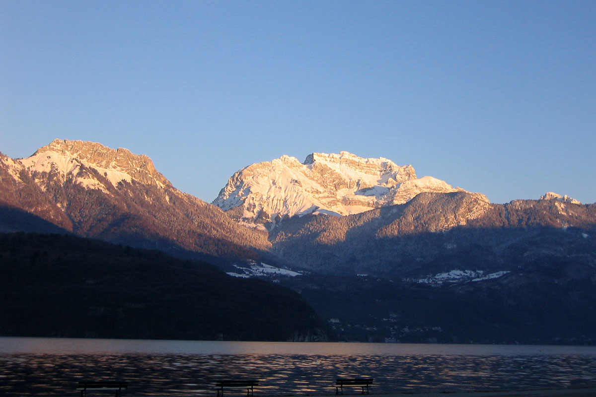 Tournette depuis le lac