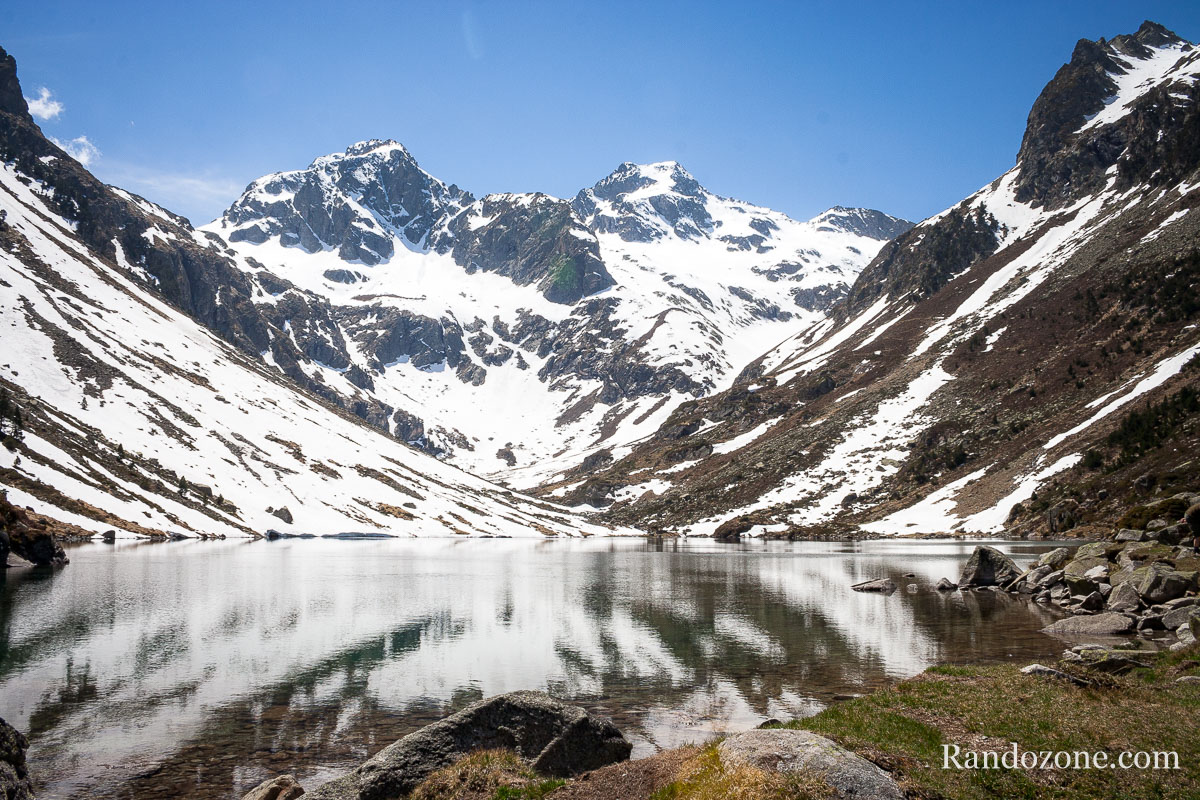 Lac d'Estom en  2006