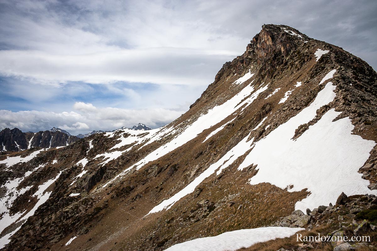 Col de Barges et Pic d'Aygues Cluses