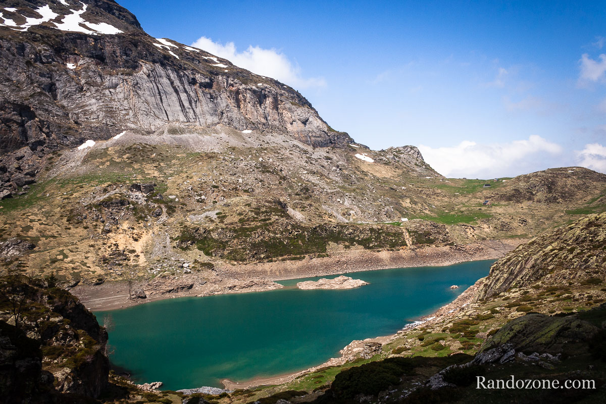 Au dessus du lac des Gloriettes
