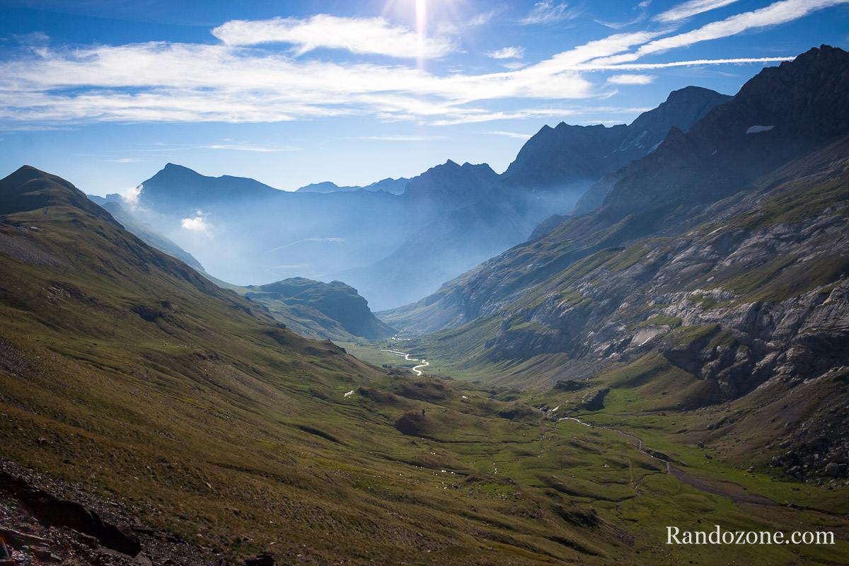 Valle sous le col de Boucharo
