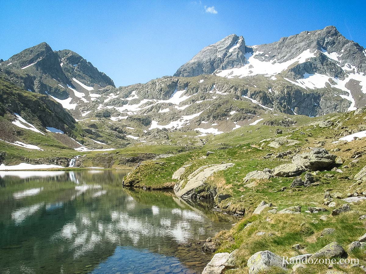 Grand Pic d'Aratille depuis le lac d'Arratille