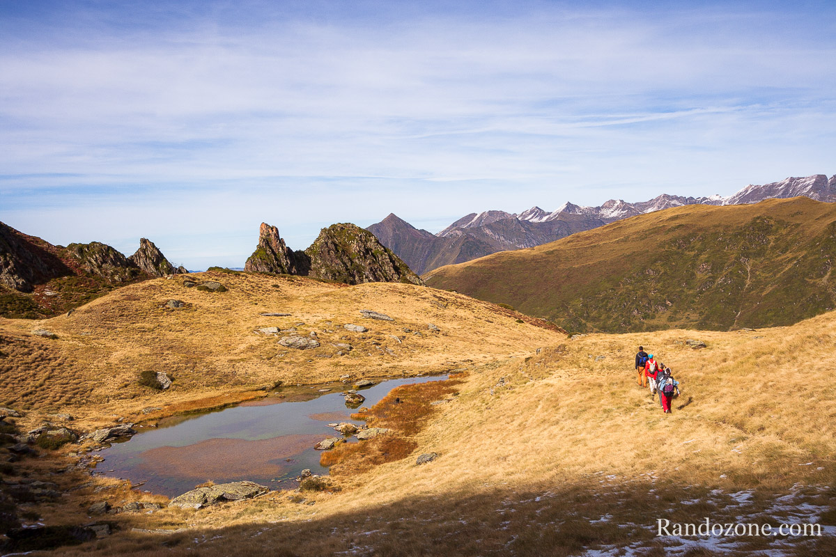 Redescente du lac de Maucapra