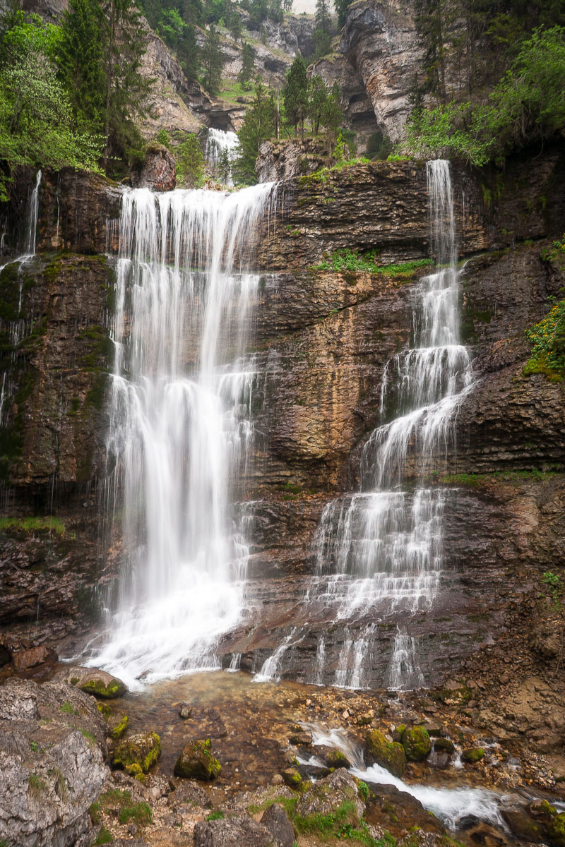 Grande cascade du cirque de Saint Même - Chartreuse - vue 2