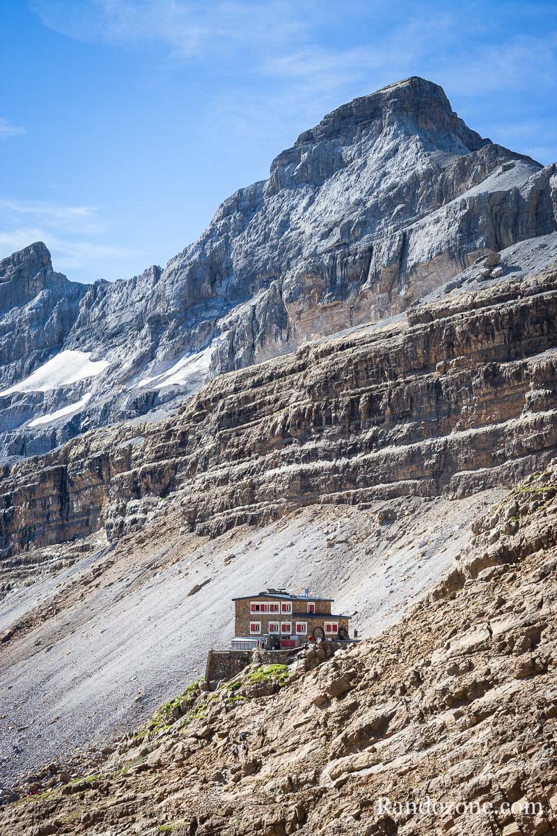 Refuge des Sarradets et Casque du Marbor