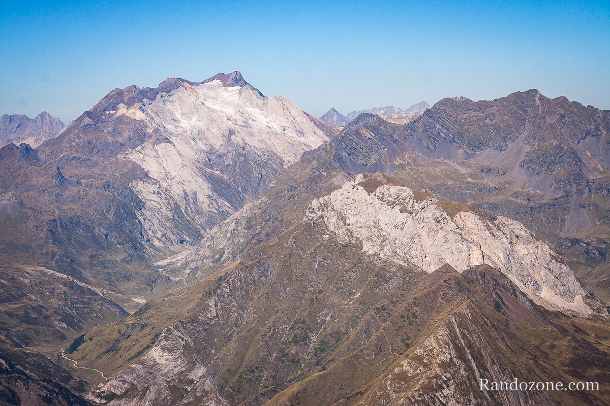 Glacier d'Ossoue depuis le Pimen