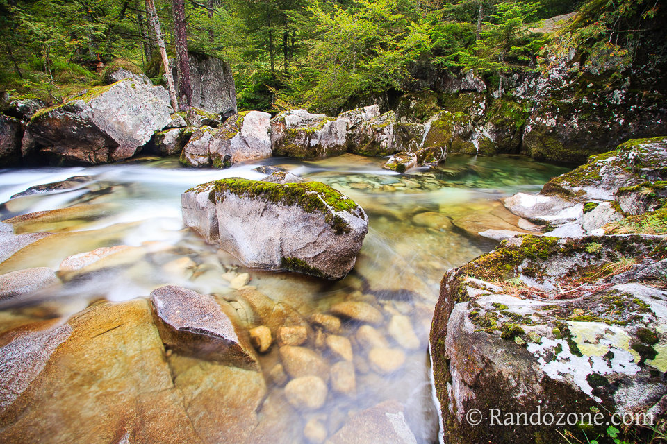 Rivire entre Cauterets et le Pont d'Espagne