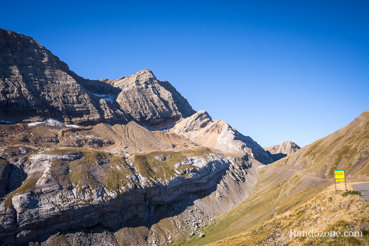 Col de Boucharo depuis le col de Tentes