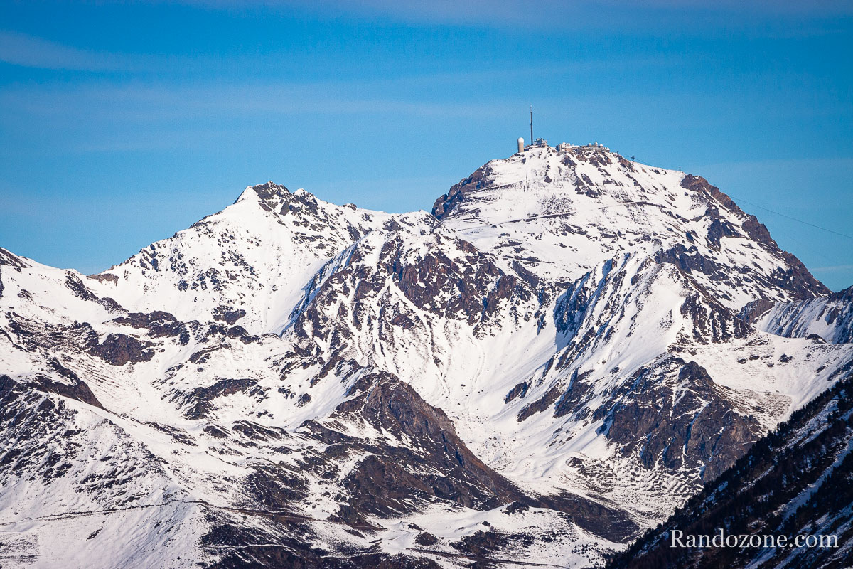 Pic du Midi de Bigorre depuis le Bergons