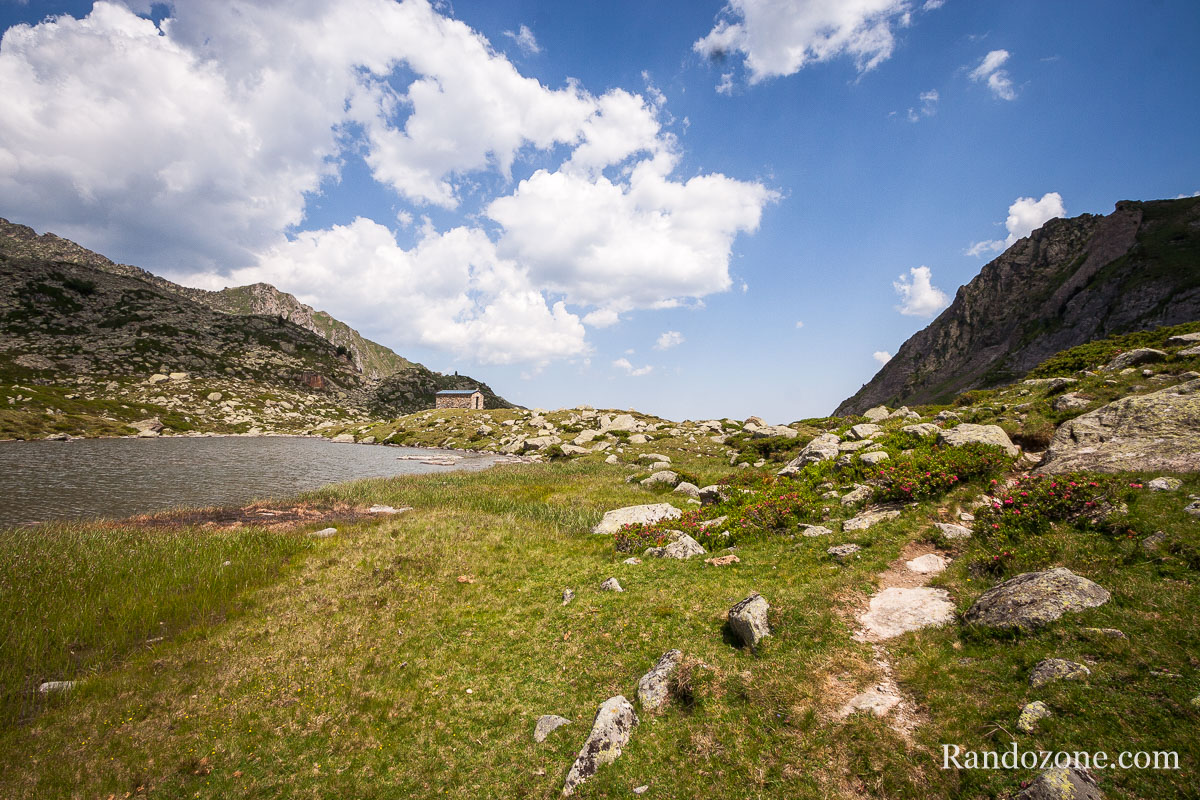 Randonne aux lacs d'Ardiden : lac Lages