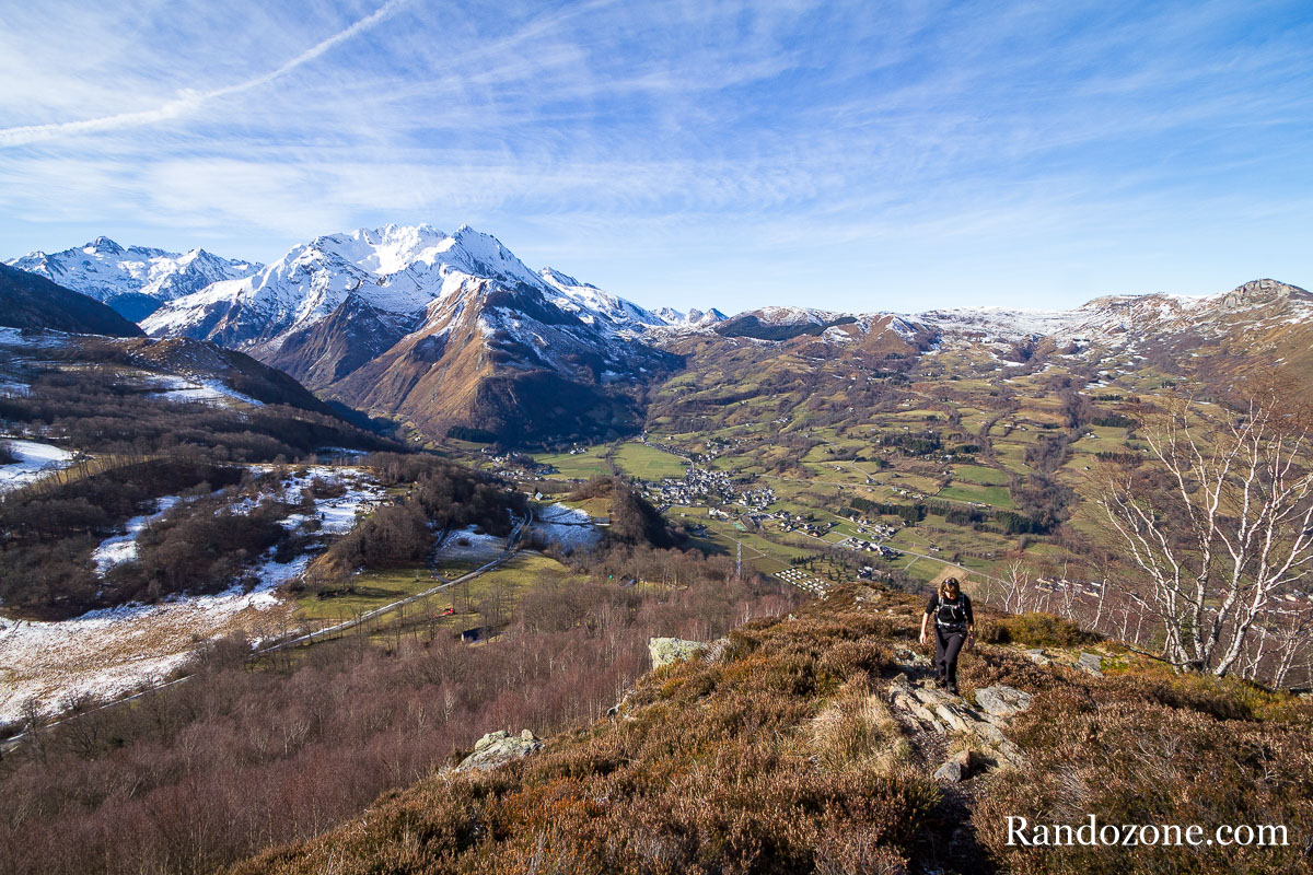 Montée au pic de Pan