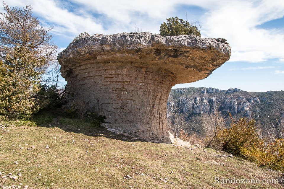 Le rocher sous un autre angle