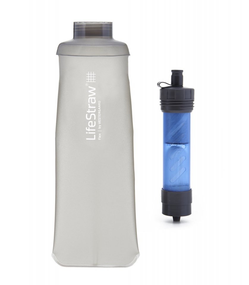 Gourde et paille filtrante Lifestraw Flex