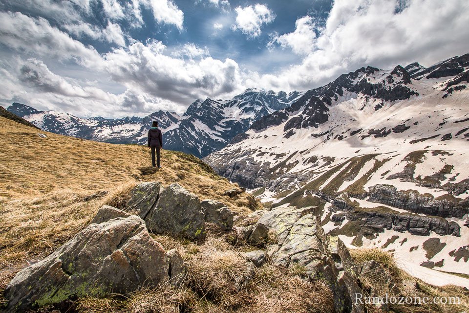Depuis le col de Tentes vers Gavarnie