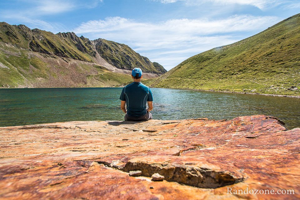 Au bord du lac d'Oncet