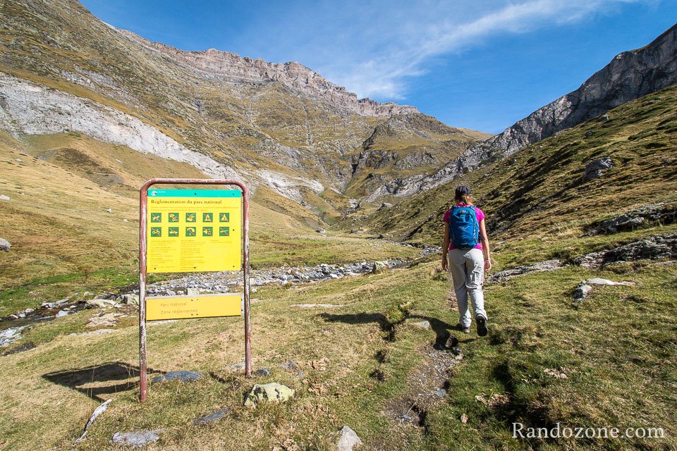 Nous entrons dans le parc national des Pyrnes