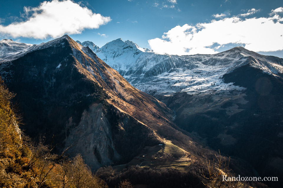 Superbe vue quand on sort de la fort