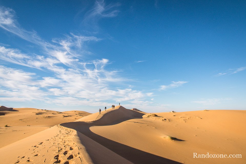 Trekking dans le dsert de Mauritanie