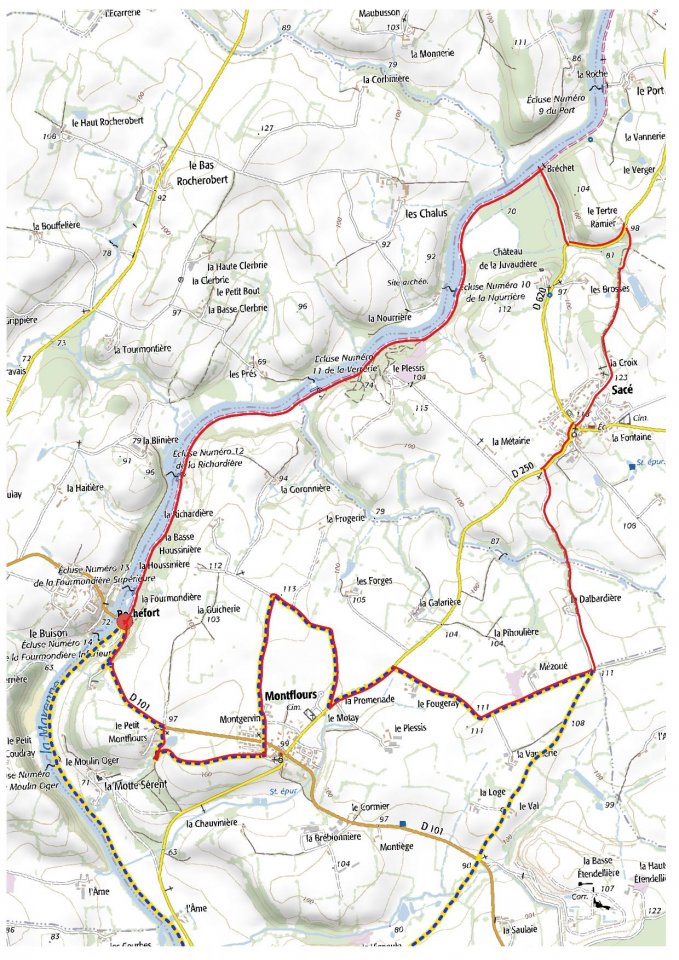 Circuit Montflours Sac� en Mayenne
