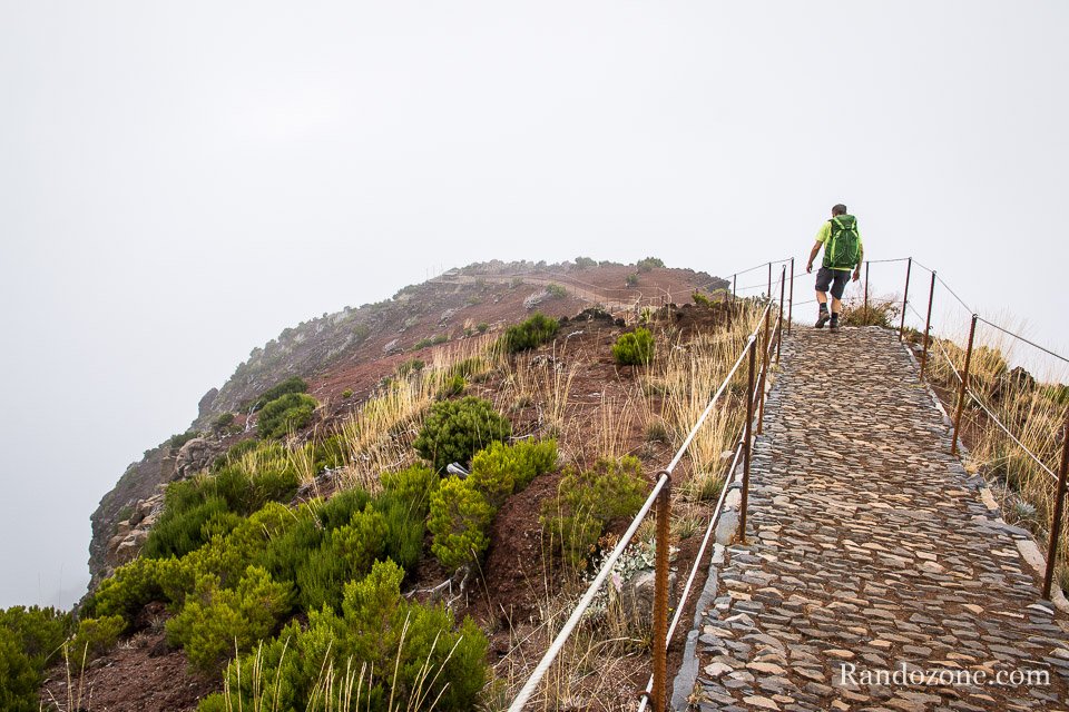 Dans les nuages au Pico Ruivo