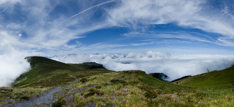 Panorama col des Taons de Bacanre