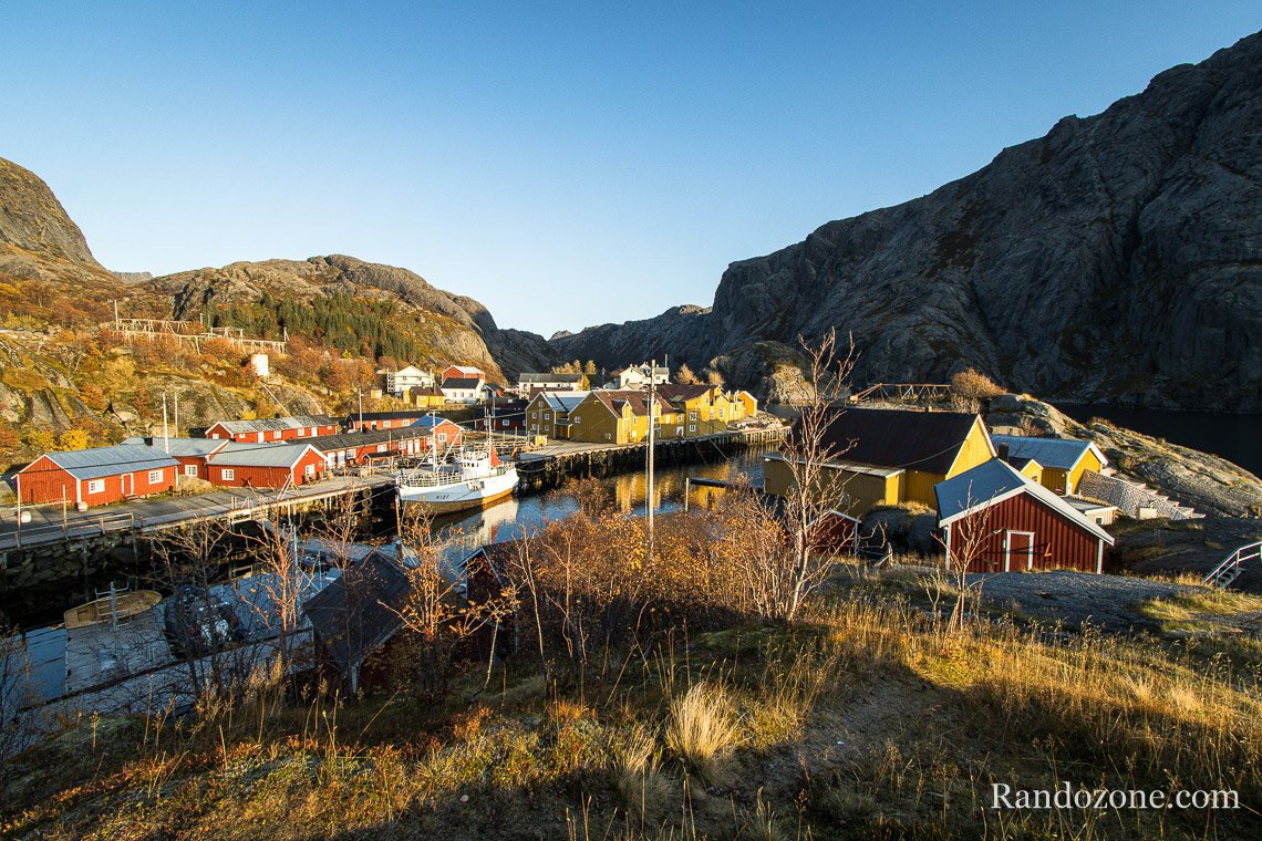 Dans le village de Nusfjord