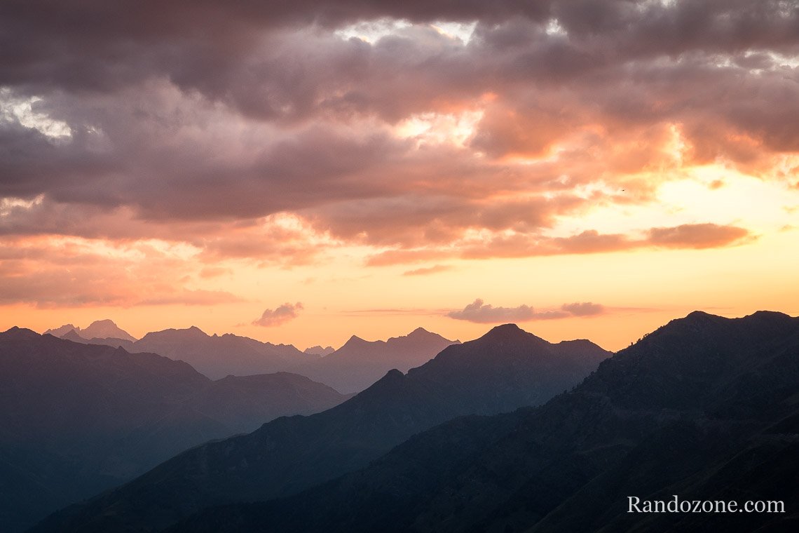 Coucher du soleil  une autre heure