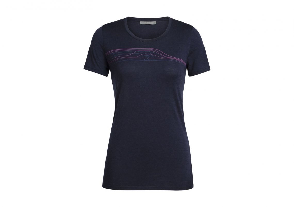 Tee-shirt Icebreaker Snow Speedster Femme